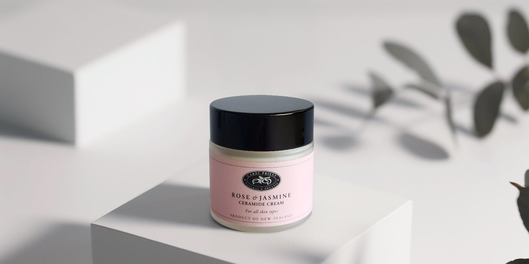 Close-up view of the fragrant yellowish texture in Carol Priest's Carrot, Calendula & Cocoa Butter Facial Day Cream, part of the brand's indulgent Moisturise offerings.