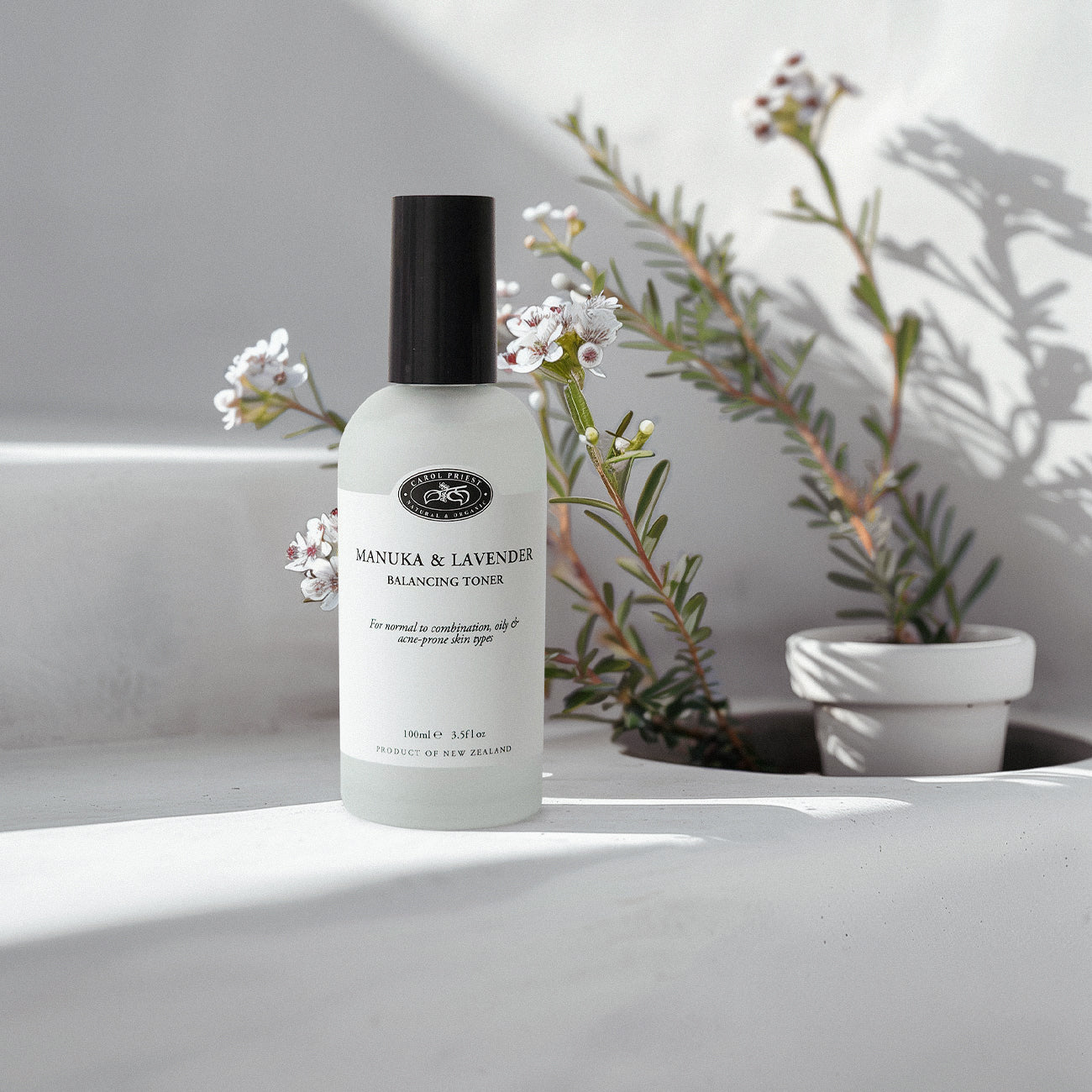 carol priest manuka lavender toner for acne skin