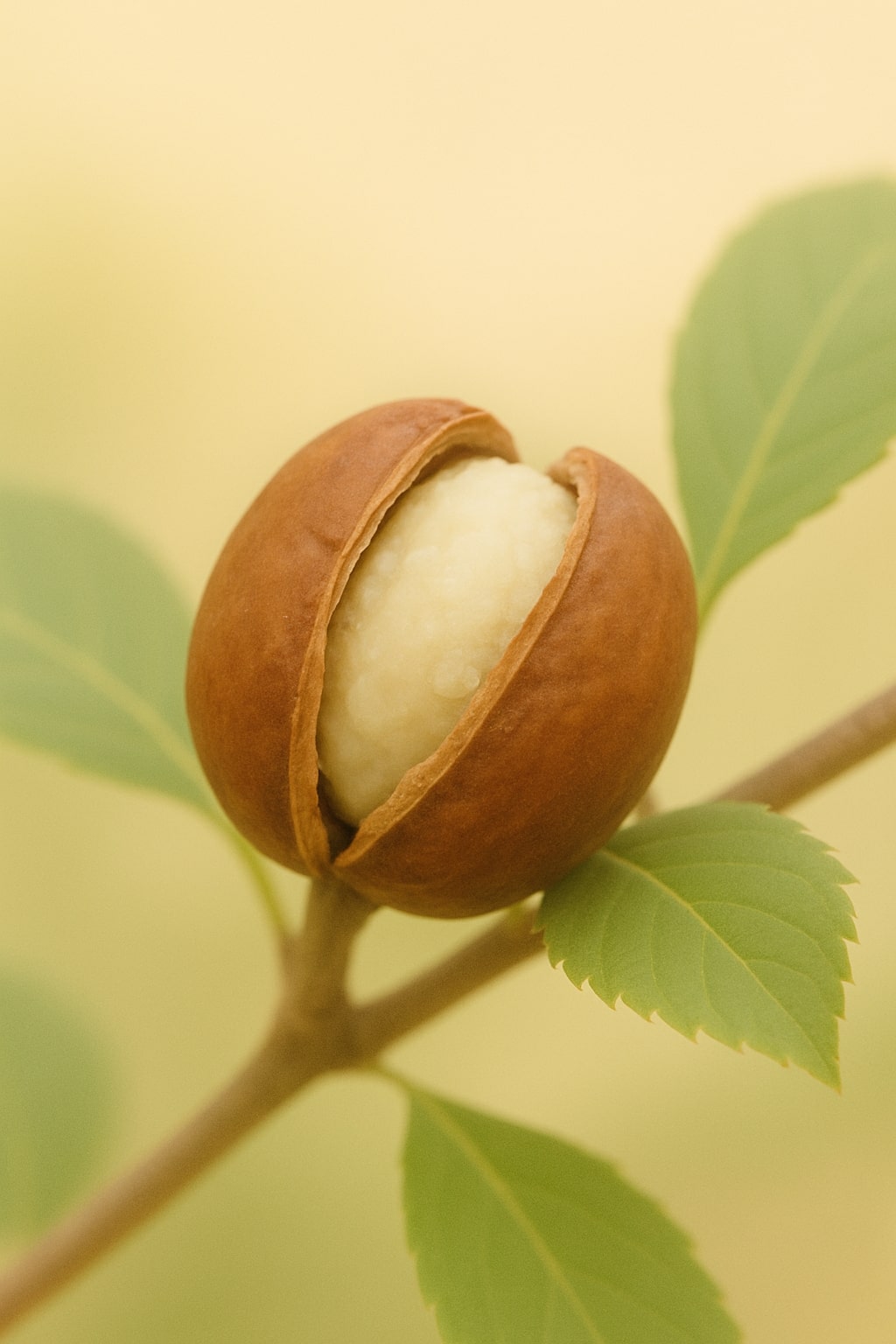 Explore the natural essence of Shea Butter, a key ingredient used in the creation of Carol Priest's natural, organic cosmetics products.