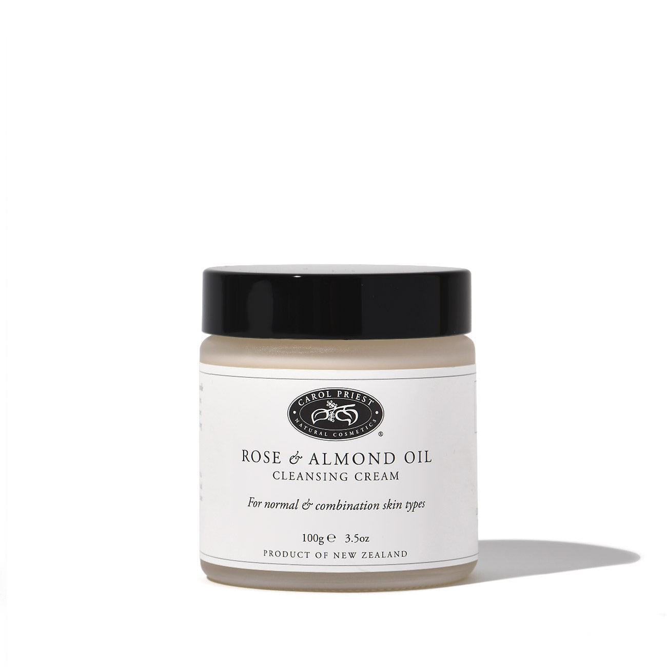 Explore the Rose & Almond Oil Cleansing Cream from Carol Priest, a natural and organic skincare solution for anti-aging purposes.